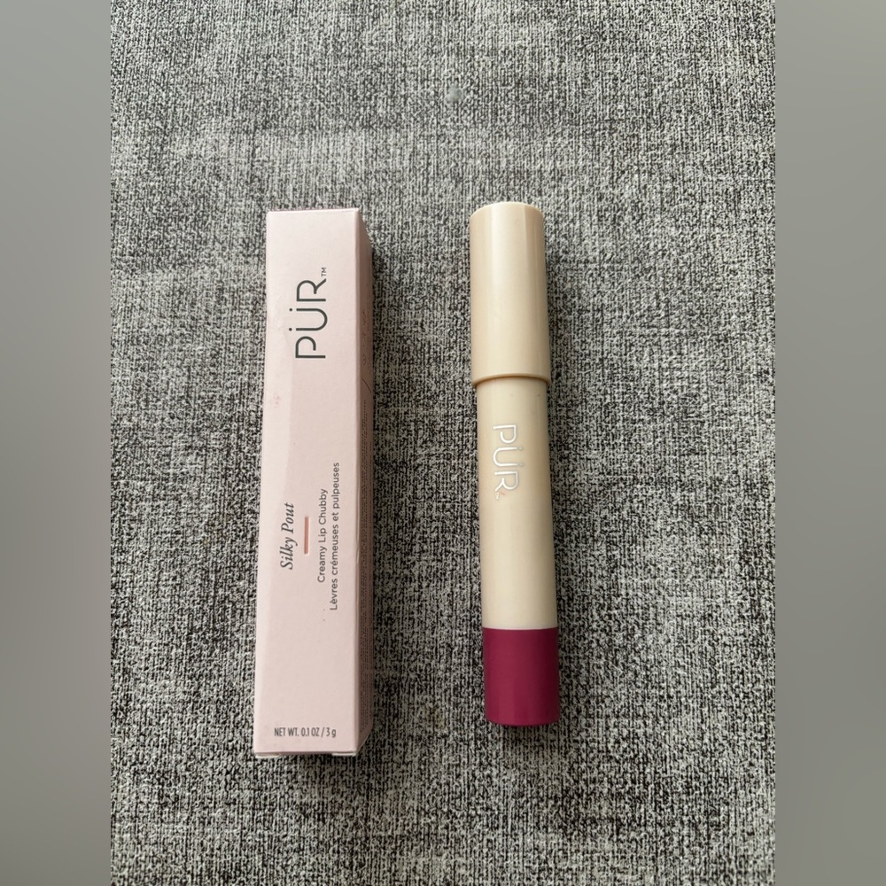 PÜR COSMETICS Silky Pout Creamy Lip Chubby ( Rasperry Spritz)  New in Box